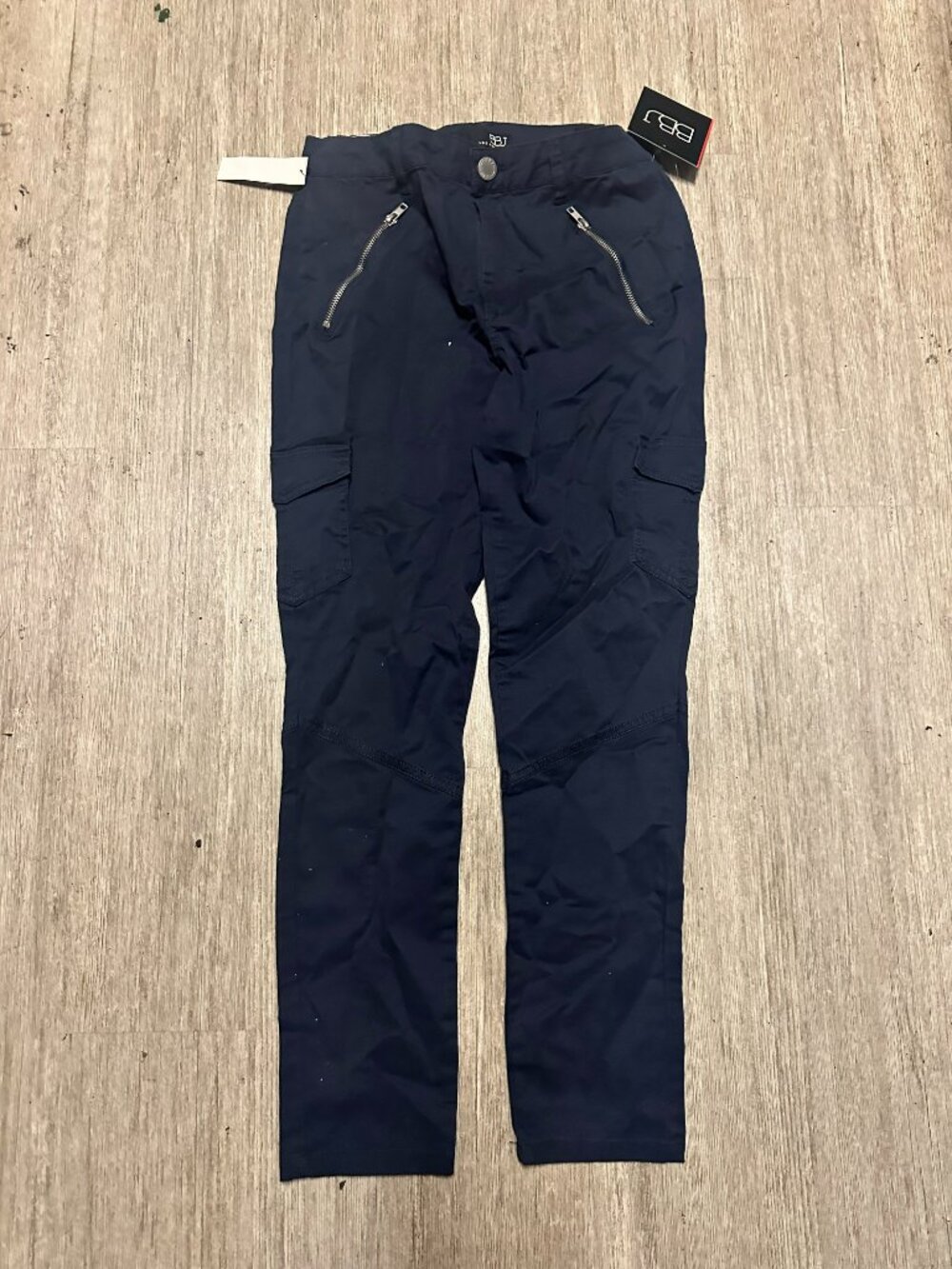 NWT BBJ Los Angeles Mid Rise Pants Womens size 6/28 Navy